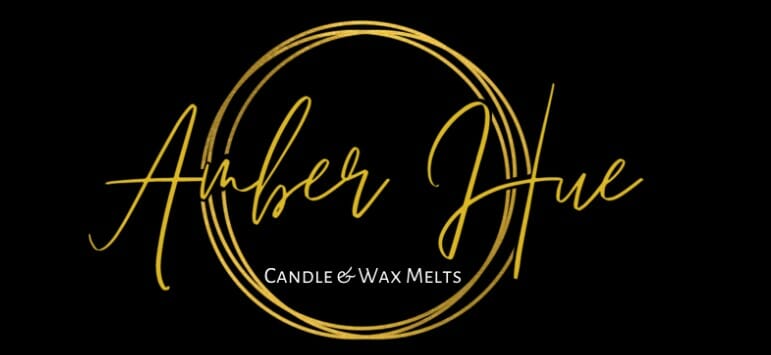 Amber Hue Candles Banner