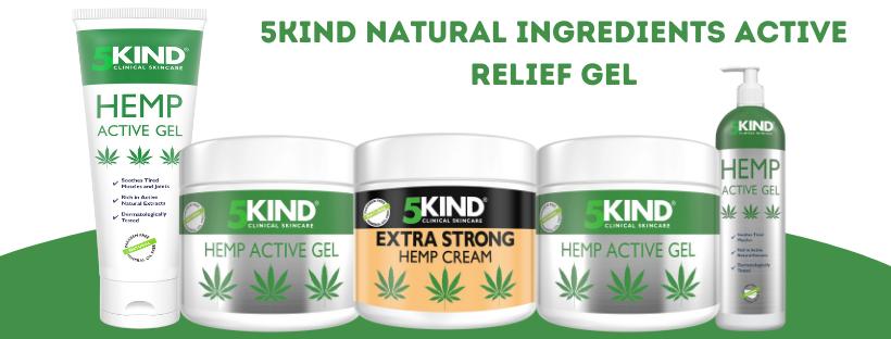 5kind natural ingredients active relief gel