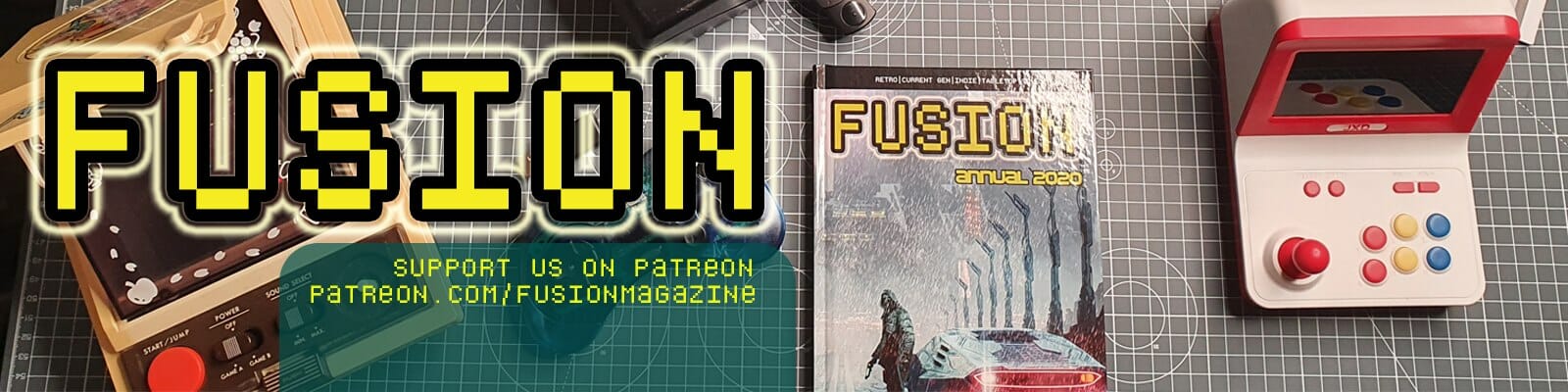 Fusion Retro Books Banner