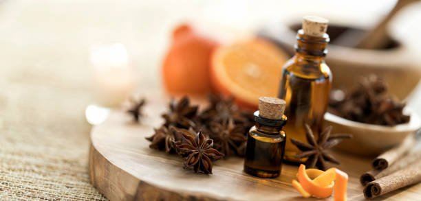 generic image of Essential Oils with Star Anise Orange and Cinnamon