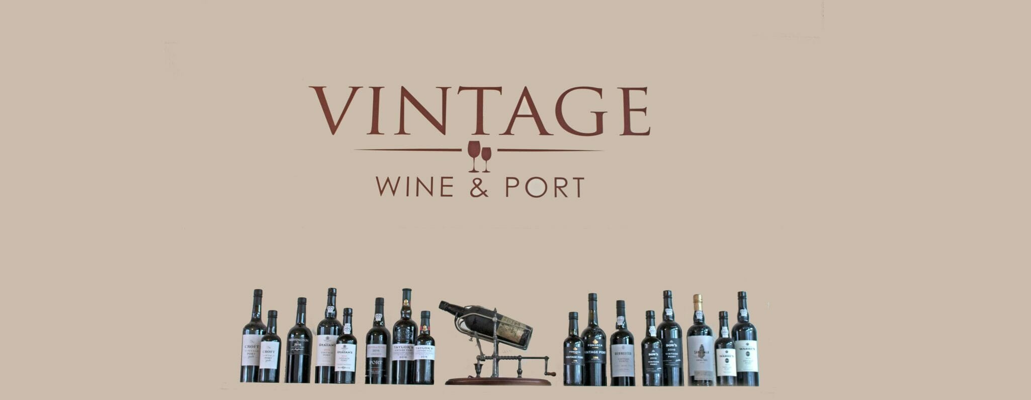 Vintage Wine & Port Banner