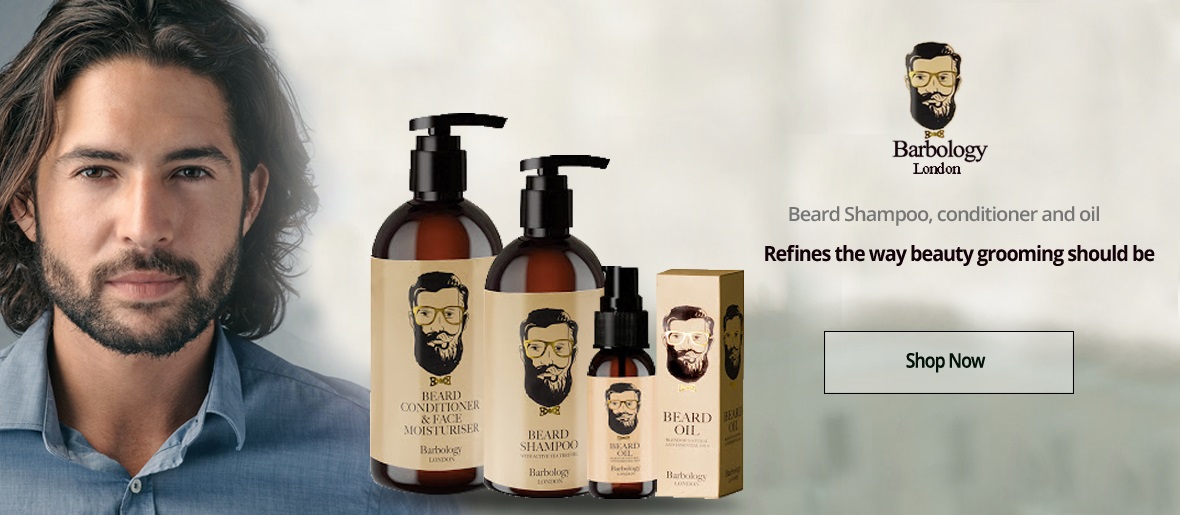 barobology beard shampoo, conditioner and oil