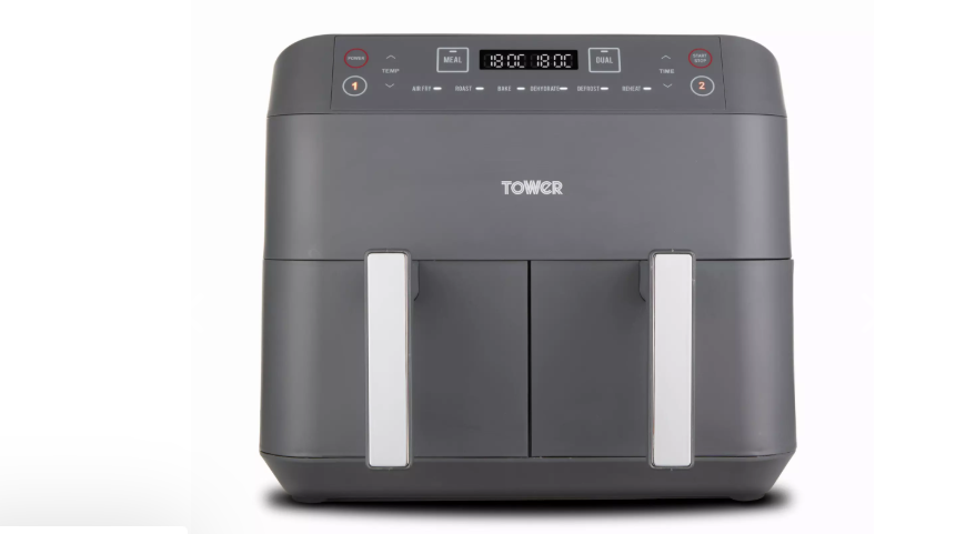 tower dual airfryer
