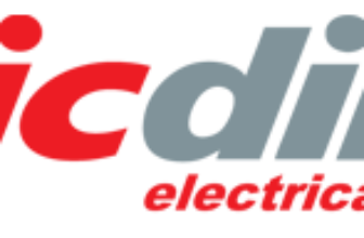 Sonic Direct branding showing the “Electrically Unbeatable” slogan in red with multicolour accent