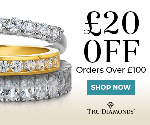 £20 Off Tru Diamonds Orders Over £100