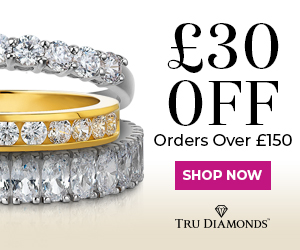 £30 Off Tru Diamonds Orders Over £150