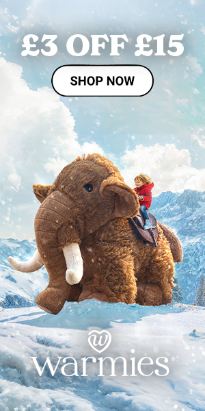 £3 Off £15 Spend – Warmies Discount UK