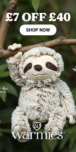 £7 Off £40 Spend – Warmies Discount UK