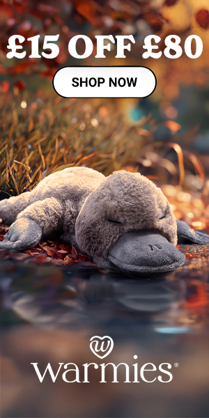 £15 Off £80 Spend – Warmies Discount UK