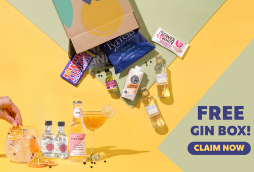 Free Craft Gin Club Taster Box (Just £6.99 Postage)